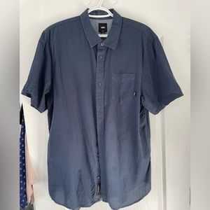 Mens Vans short sleeve shirt - size L